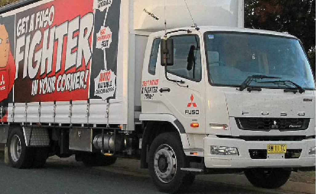 NICE DIGS: The Fuso Fighter cab is an excellent workplace. NICE DIGS: The Fuso Fighter cab is an excellent workplace.